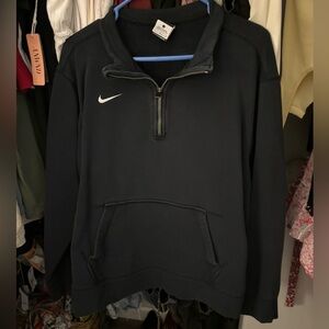 Nike Black Quarter-Zip Sweatshirt
